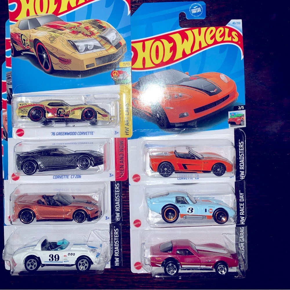 Hot Wheels Corvette Lot